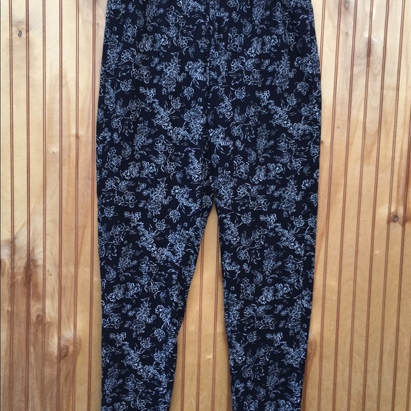 J. Jill Drawstring Pants Size L Tall 100% Rayon - Picture 2 of 8